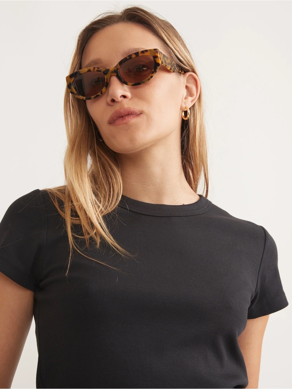 Marine Layer / Lexi Rib Sun-In Crew Tee - Picture 3 of 6